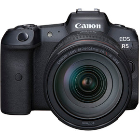 Canon EOS R5 Mirrorless Digital Camera + RF 24-105mm f/4L IS USM Lens Kit