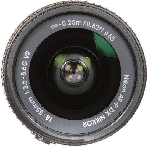 Nikon AF-P NIKKOR 18-55mm f/3.5-5.6G DX VR Lens (White Box)