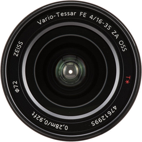 Sony Vario-Tessar T* FE 16-35mm f/4 ZA OSS E-Mount Lens SEL1635Z