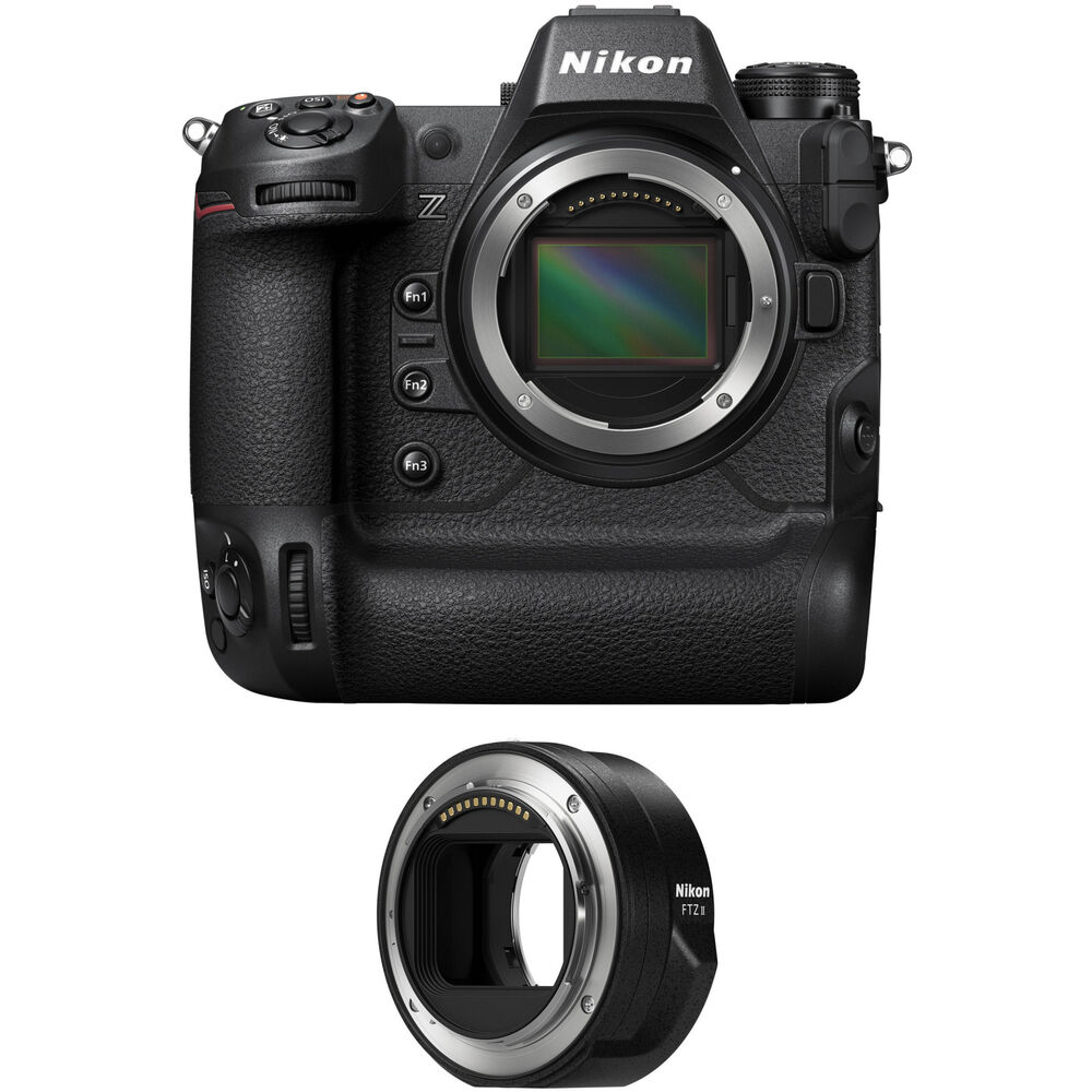 Nikon Z9 Mirrorless Digital Camera with FTZ II Adapter Kit